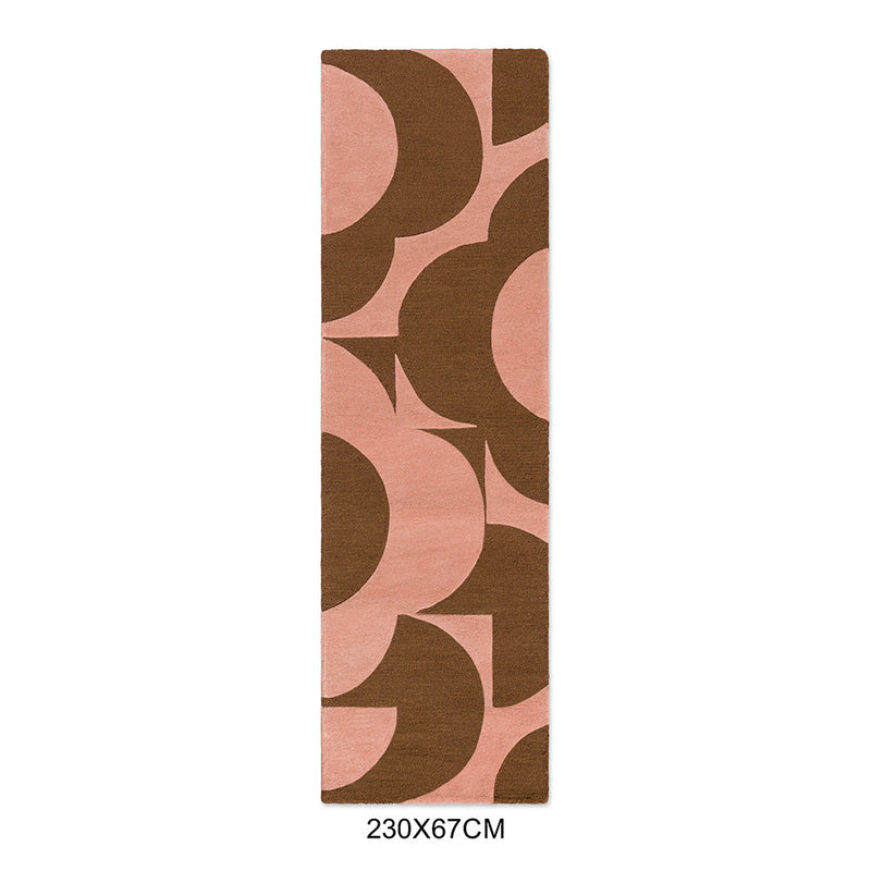 Orla Kiely Prism Flower Pink - Terracotta 158002 Rug