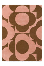 Orla Kiely Prism Flower Pink - Terracotta 158002 Rug
