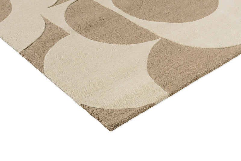 Orla Kiely Prism Flower Mushroom - Ecru 158009 Rug