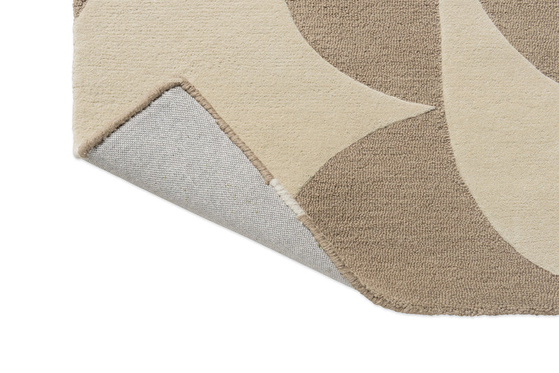 Orla Kiely Prism Flower Mushroom - Ecru 158009 Rug