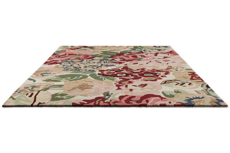 Sanderson Rose & Peony Red 045000 Rug