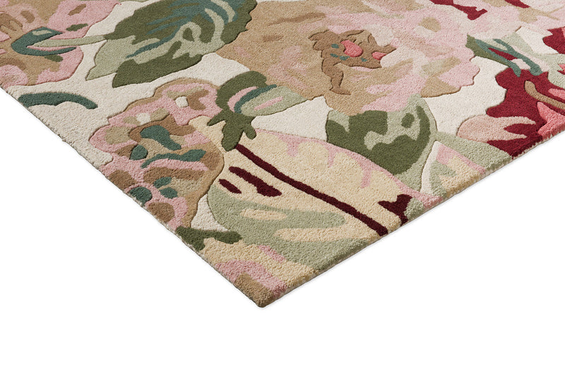 Sanderson Rose & Peony Red 045000 Rug