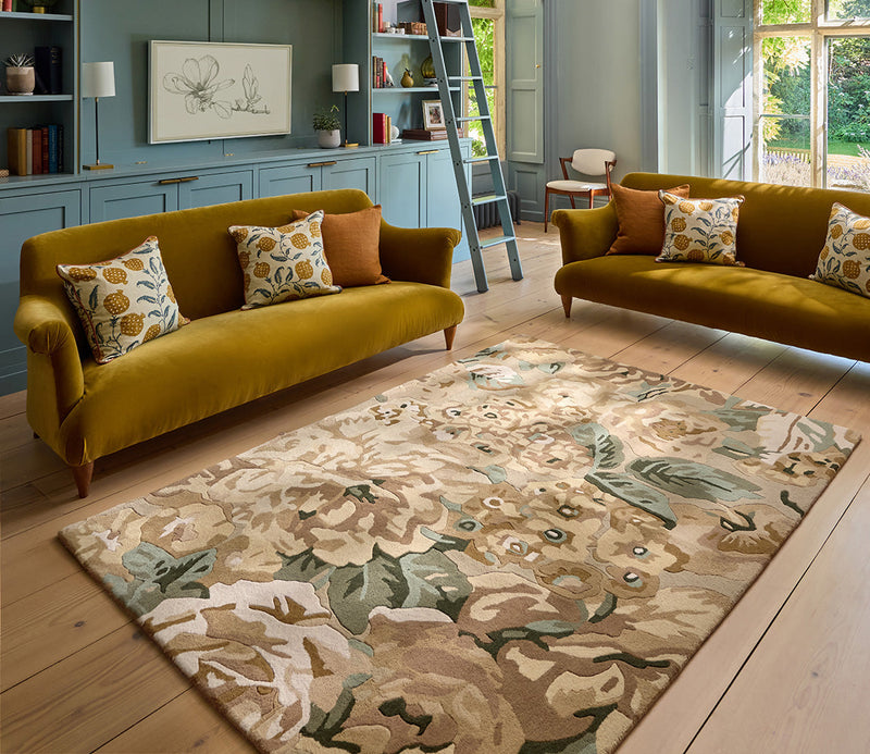Sanderson Rose & Peony Birch 045001 Rug