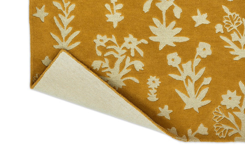 Sanderson Woodland Glade Gold 146806 Rug