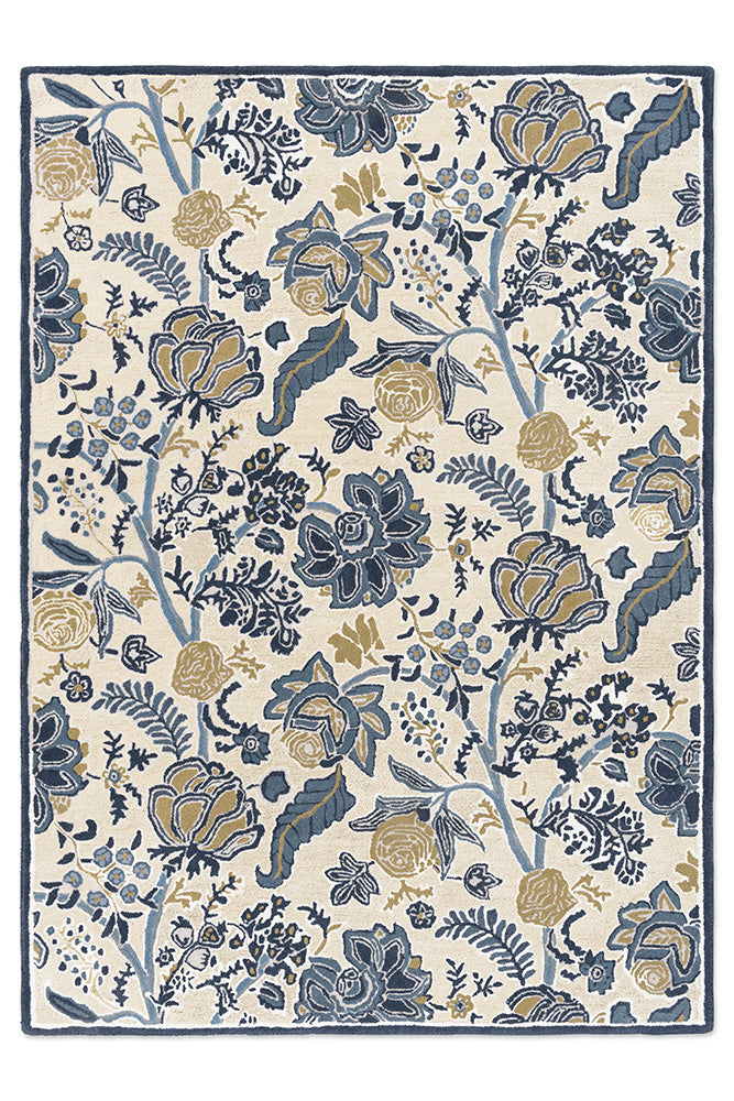 Sanderson Shalimar China Blue 148508 Rug