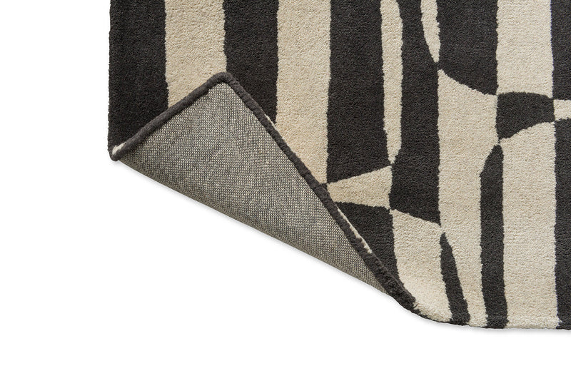 Scion Lohko Stripe Charcoal 123105 Rug