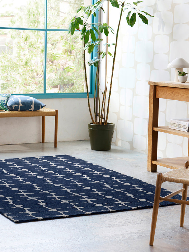Scion Little Lohko Indigo 124208 Rug