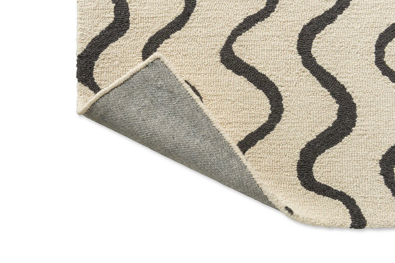 Scion Ribbon Charcoal 124305 Rug
