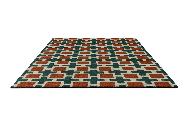 Scion Hatch Rust 124903 Rug