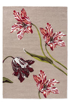 Ted Baker Botanical Tulip Burgundy 455610 Outdoor Rug