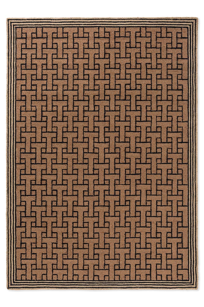 Ted Baker T Monogram Light Brown 455811 Outdoor Rug