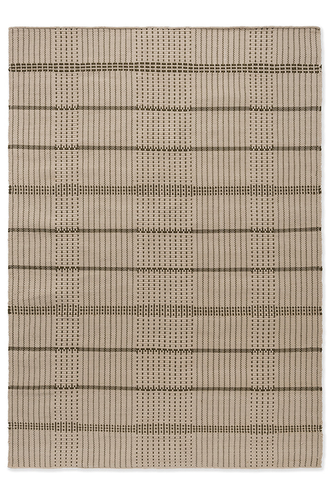 Brink & Campman Zona Olive Stitch 495707 Outdoor Rug