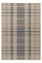 Brink & Campman Zona Denim Check 497408 Outdoor Rug