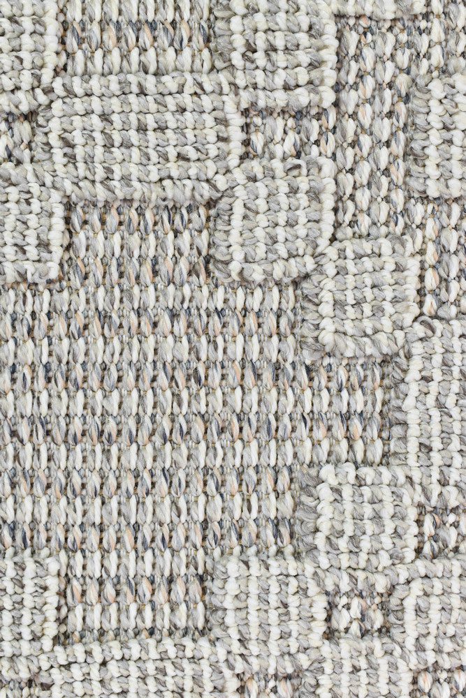 Colorado Chevron Light Grey Outdoor Rug