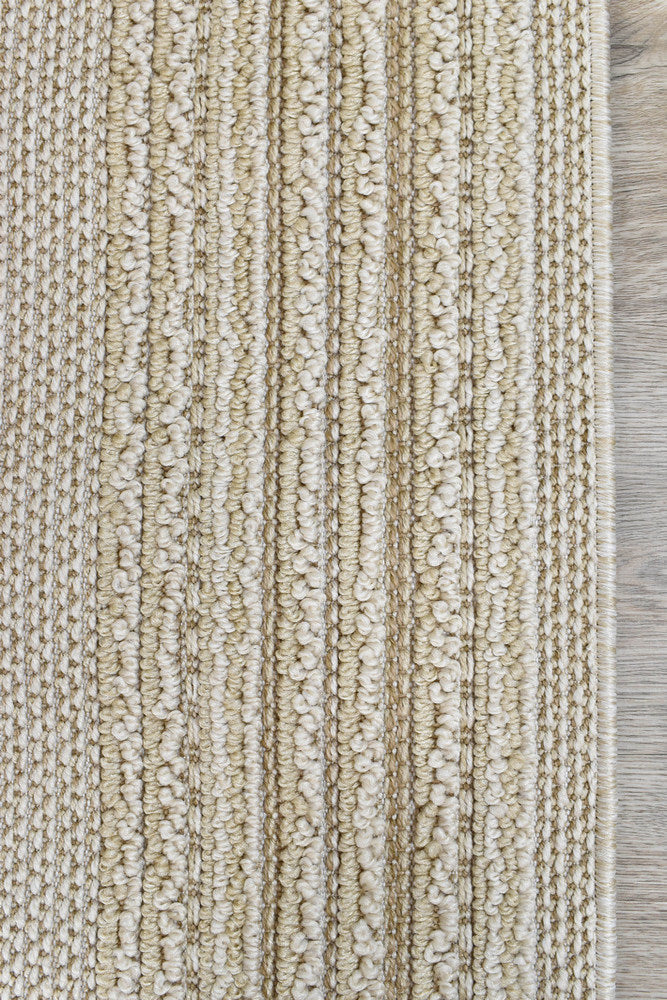 Colorado Lines Beige Outdoor Rug