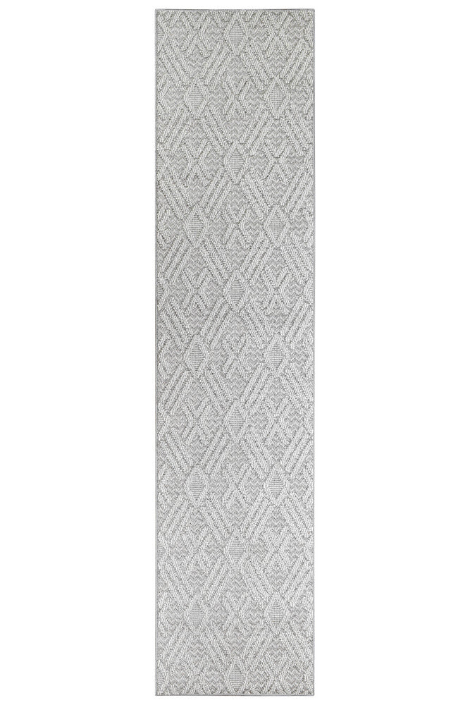 Colorado Diamond Light Grey Outdoor Rug