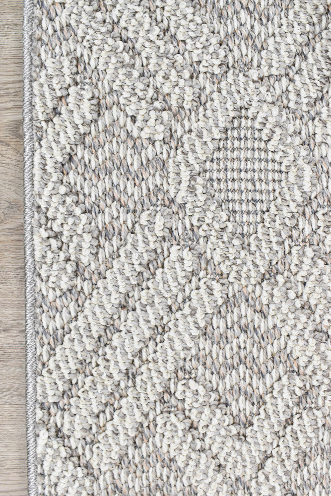 Colorado Diamond Light Grey Outdoor Rug