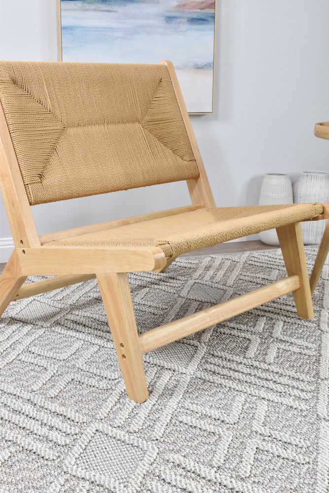 Colorado Diamond Light Grey Outdoor Rug