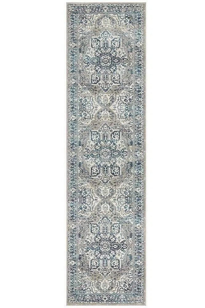 Babylon 207 Blue Runner Rug