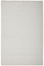 Boucle White Wool Rug