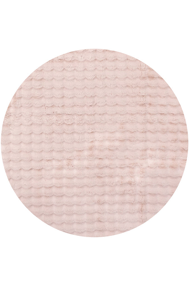 Bubble Blush Machine Washable Rug