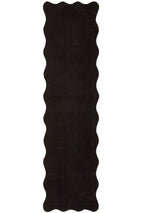 Evelyn Black Runner Rug