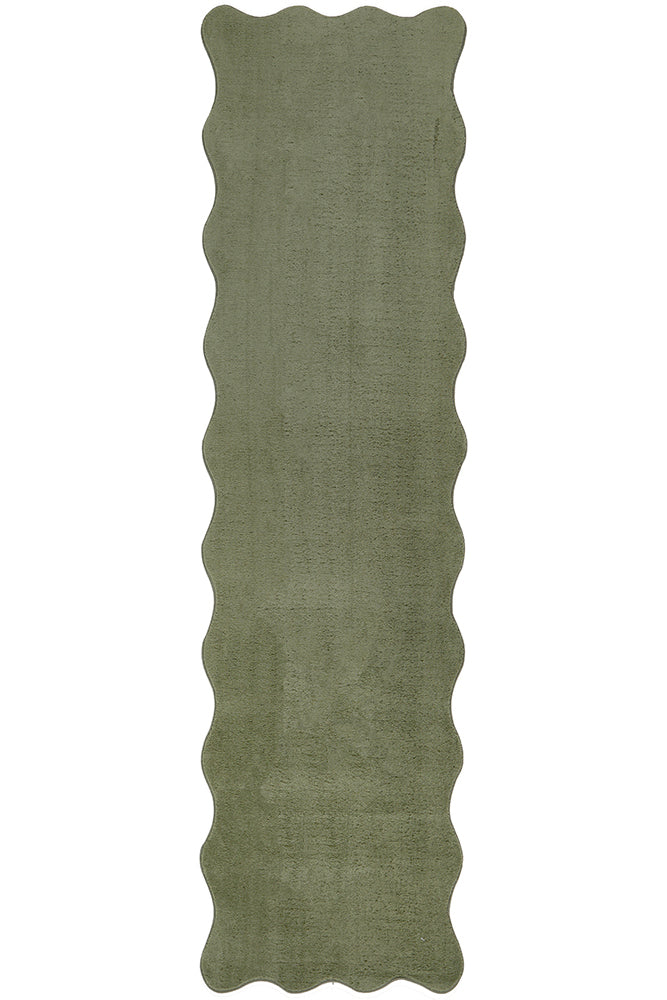Evelyn Green Runner Rug