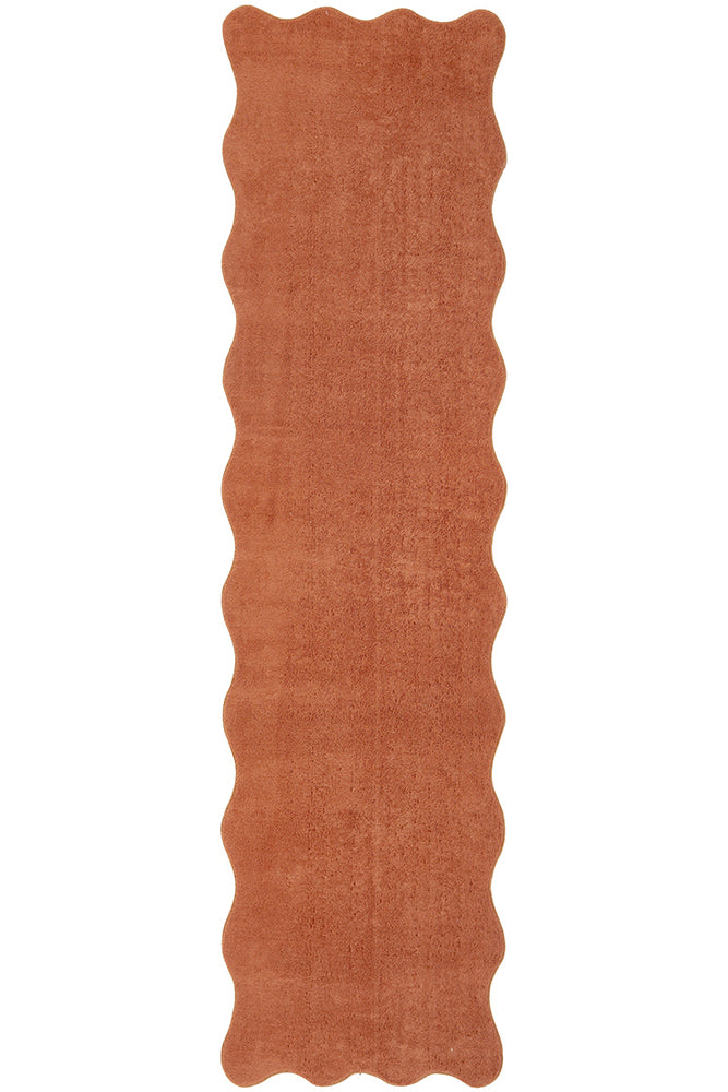 Evelyn Terracotta Runner Rug