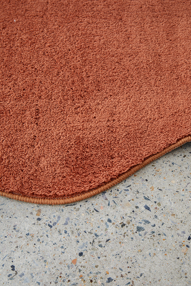 Evelyn Terracotta Runner Rug