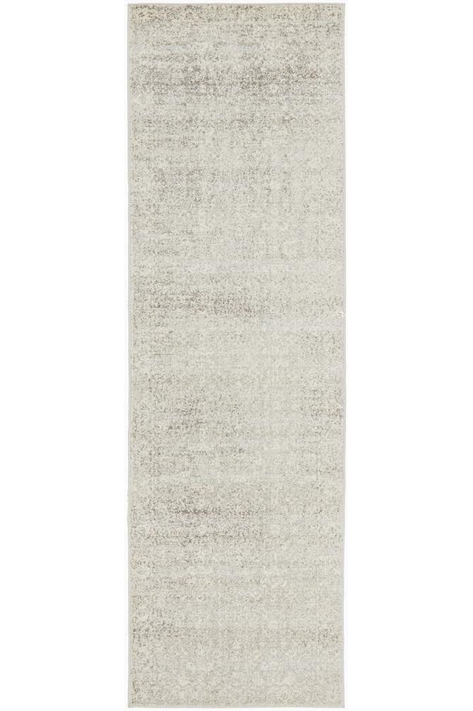 Evoke Shine Silver Transitional Runner Rug