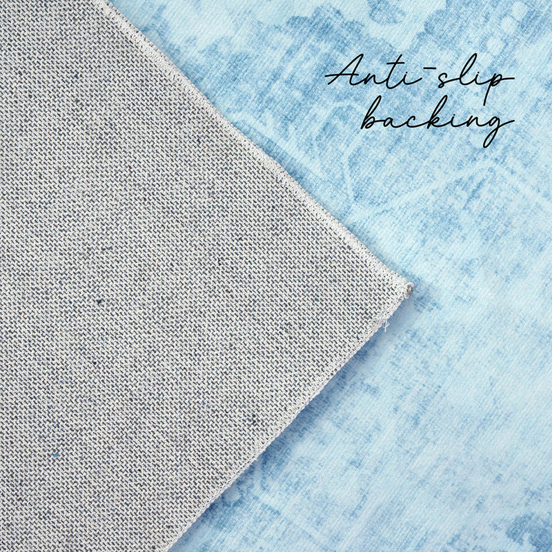 Gemstone Aquamarine Rug