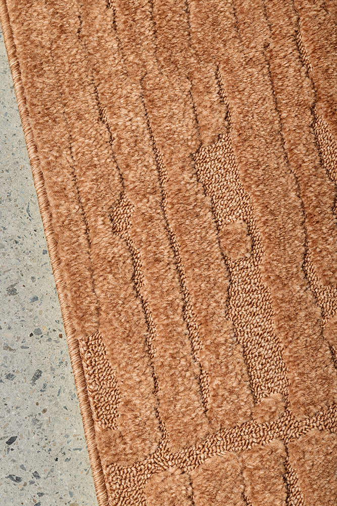 Haven Aliya Rust Rug