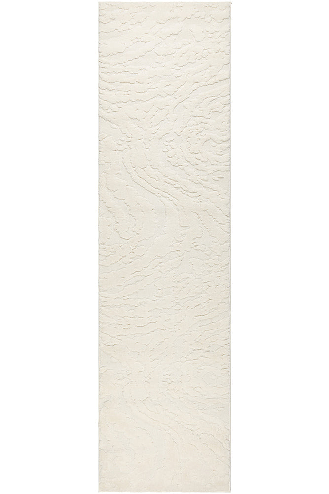 Haven Nyla White Runner Rug