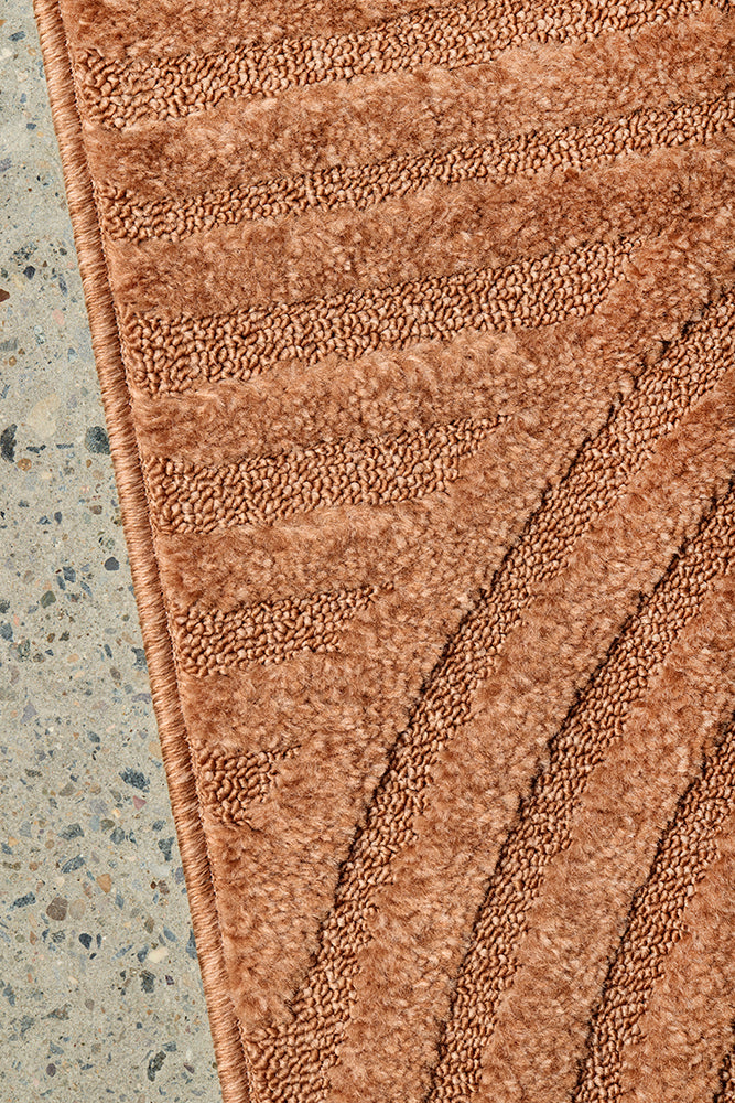 Haven Zina Rust Runner Rug