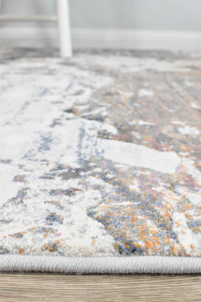 Contemporary Cove River Rock Rug