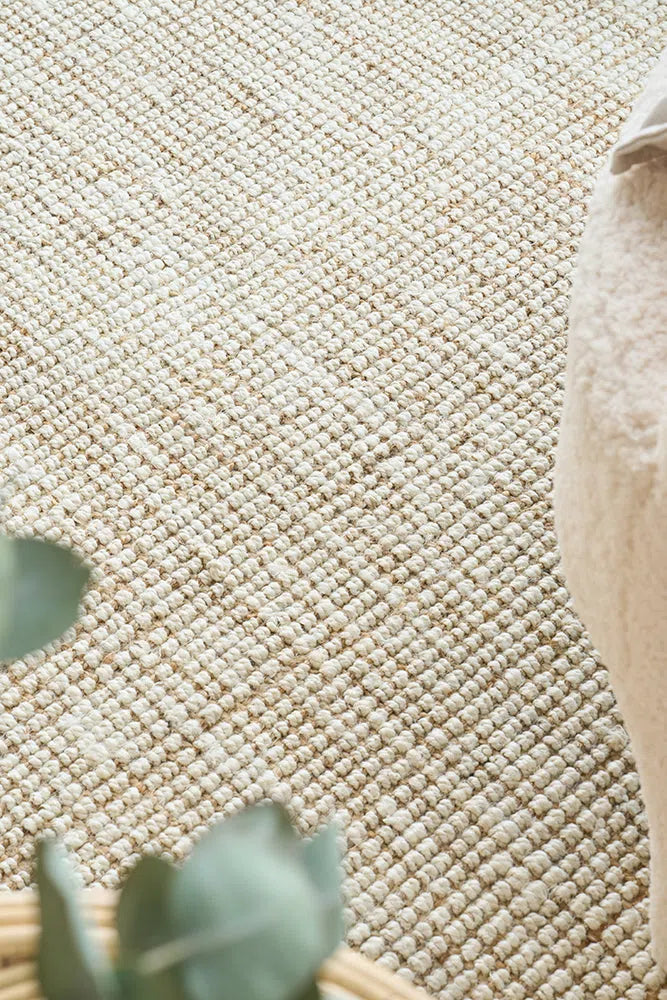 Madras Marlo White Jute Rug