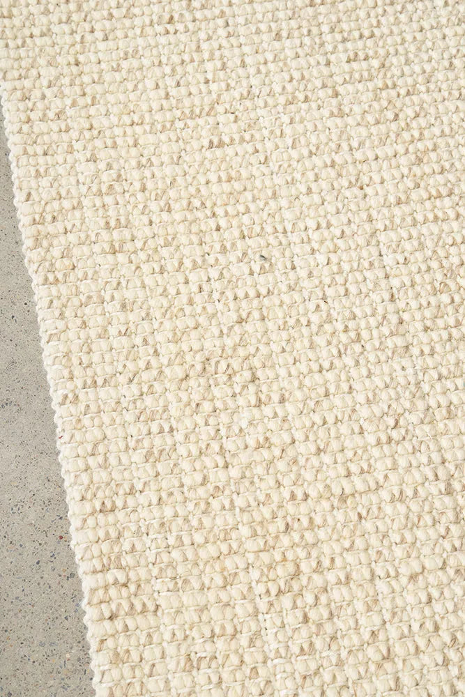 Madras Parker Cream Runner Rug