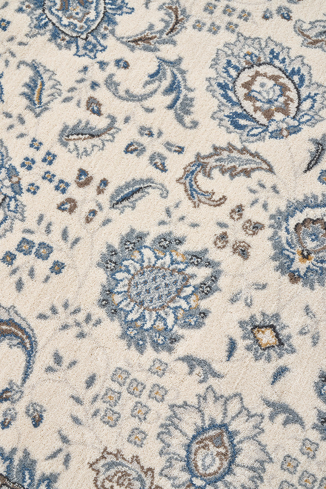 Melody Nain Cream Blue Rug