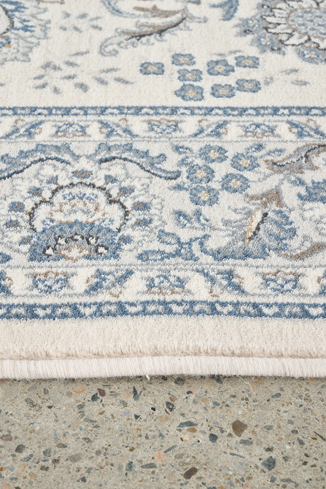 Melody Nain Cream Blue Rug