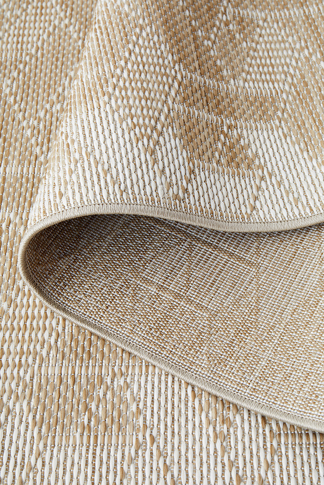 Patio Kudo Natural Indoor Outdoor Runner Rug