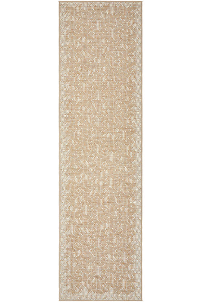 Patio Kudo Natural Indoor Outdoor Runner Rug
