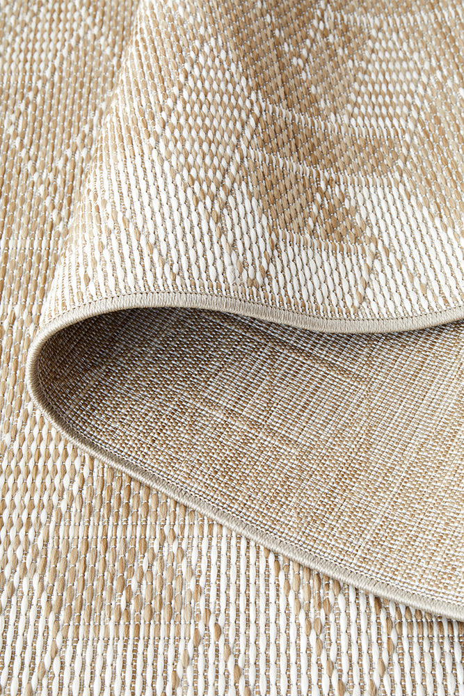 Patio Kudo Natural Indoor Outdoor Rug