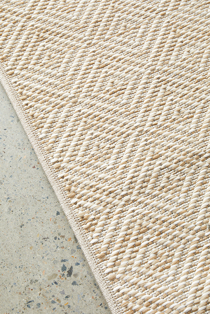 Patio Misty Natural Indoor Outdoor Rug