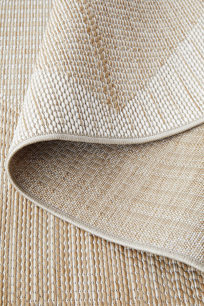 Patio Rico Natural Indoor Outdoor Runner Rug