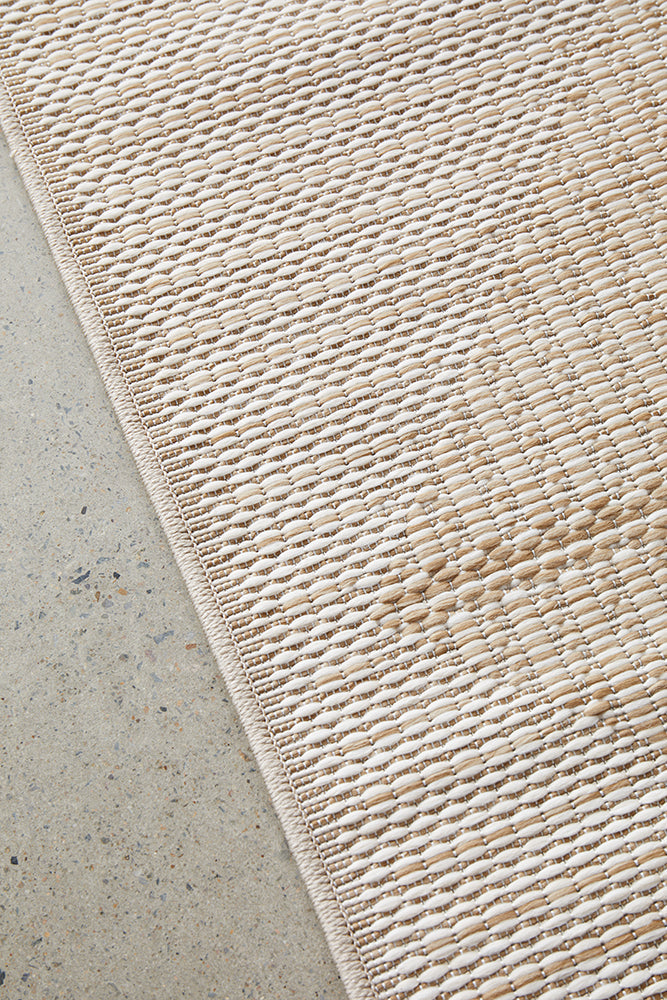 Patio Rico Natural Indoor Outdoor Rug