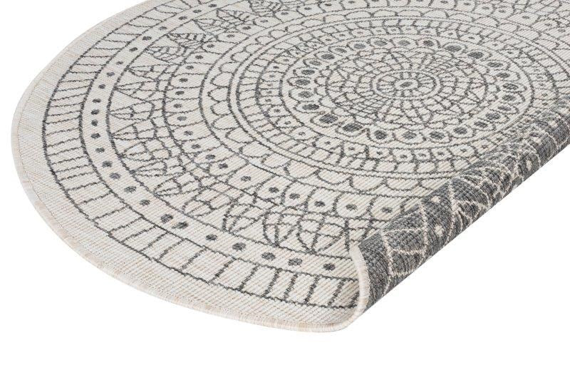 Terrazzo 39 Reversible Round Silver