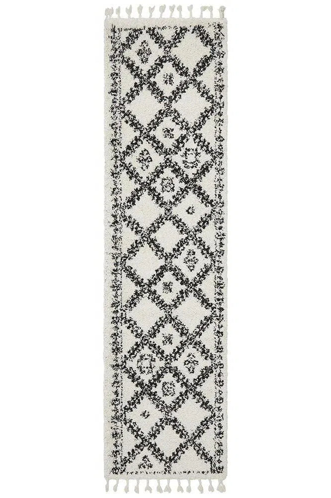 Saffron 33 White Rug