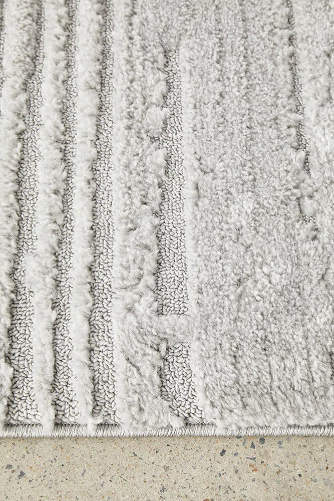 Serenade Ezra Silver Rug