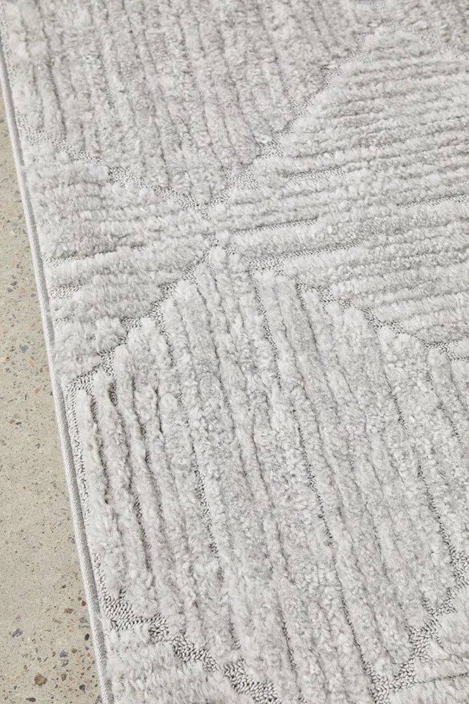 Serenade Shilo Silver Rug