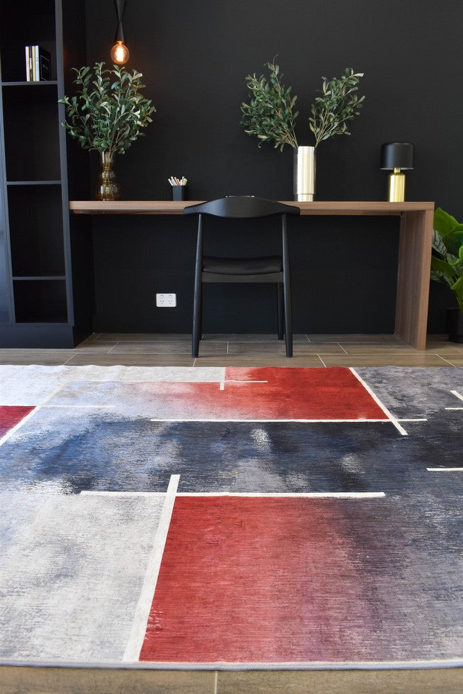 Soluna Red Ash Rug